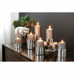 Coupon ? Fink Living Fink SOBRIO Stumpenhalter - ø 10 Cm - Höhe 5 Cm - Edelstahl ? -Applicata-shop unnamed file 818