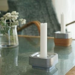 Top 10 ? Born In Sweden Stumpastaken Ettan Kerzenhalter - Höhe 4 Cm - Tiefe 8,8 Cm - Länge 8,8 Cm - Aluminium Matt ? -Applicata-shop unnamed file 822