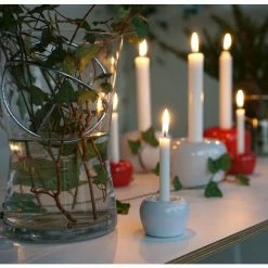 Schlussverkauf ? Born In Sweden Apple Kerzenhalter 2er Set - 2 Stück à Ø 5,5 Cm - Höhe 4 Cm - White ✨ -Applicata-shop unnamed file 838