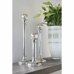 Beste Bewertungen von ? Fink Living Fink SATURN Kerzenhalter - Höhe 24 Cm - Vernickelt ? -Applicata-shop unnamed file 905