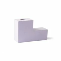 Großhandel ? HK Living Concrete Stairs Candle Kerzenständer M - 12 X 4 X 8 Cm - Lilac ? -Applicata-shop unnamed file 908