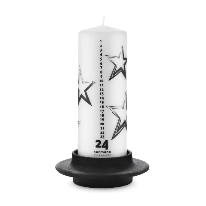 Großhandel ? Normann Copenhagen Heima Kerzenhalter - Höhe 4,3 Cm - Ø 13 Cm - Black ? 3 Großhandel ? Normann Copenhagen Heima Kerzenhalter - Höhe 4,3 Cm - Ø 13 Cm - Black ? – Bild 3