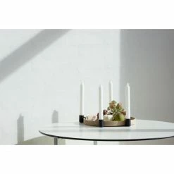 Coupon ❤️ Applicata Luna MAXI Kerzenhalter - ø 33 Cm - Höhe 3,7 Cm - Oak/black ⌛ -Applicata-shop unnamed file 94