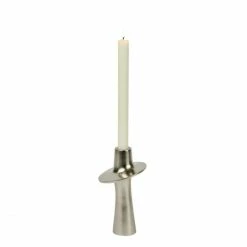 Bestpreis ⌛ Lambert Proton Kerzenleuchter - Ø 10 Cm - Höhe 18 Cm - Nickel Matt ?