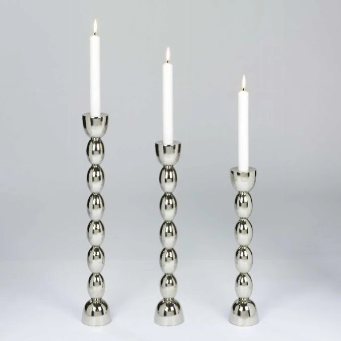 Bester Verkauf ? Lambert Brancusi Leuchter L - Höhe 64 Cm Ø 3 Cm - Silberfarben ? 2 Bester Verkauf ? Lambert Brancusi Leuchter L - Höhe 64 Cm Ø 3 Cm - Silberfarben ? – Bild 2