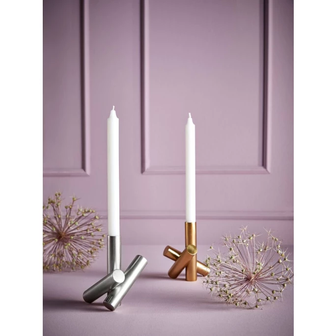 Am billigsten ? Lambert Mika Kerzenleuchter - Höhe 13 Cm - Silber Matt ? 2 Am billigsten ? Lambert Mika Kerzenleuchter - Höhe 13 Cm - Silber Matt ? – Bild 2