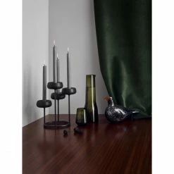 Schlussverkauf ? Iittala Nappula Kerzenleuchter - 25,1x26,3 Cm - Dunkelgrau ✔️ -Applicata-shop unnamed file 973