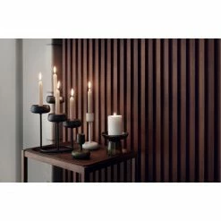 Schlussverkauf ? Iittala Nappula Kerzenleuchter - 25,1x26,3 Cm - Dunkelgrau ✔️ -Applicata-shop unnamed file 976