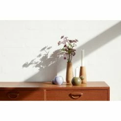 Brandneu ? Applicata RoundNRound Teelichthalter - ø 7,5/9 Cm - Höhe 6 Cm - Olive Green ✨ -Applicata-shop unnamed file 979