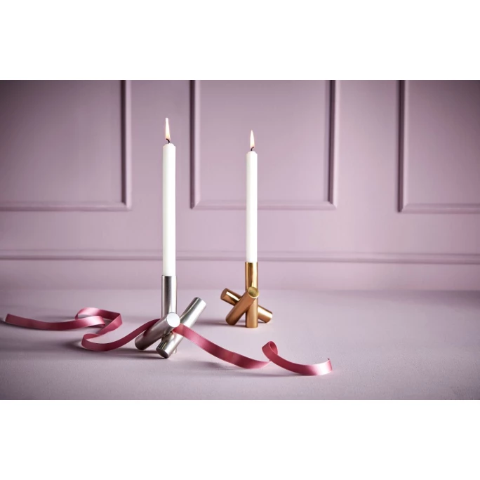 Am billigsten ? Lambert Mika Kerzenleuchter - Höhe 13 Cm - Silber Matt ? 3 Am billigsten ? Lambert Mika Kerzenleuchter - Höhe 13 Cm - Silber Matt ? – Bild 3