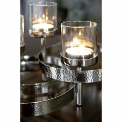 Bestes Angebot ? Fink Living Fink MIRAGE 4-flammiger Leuchter - 50x36x19 Cm - Edelstahl ? -Applicata-shop unnamed file 982