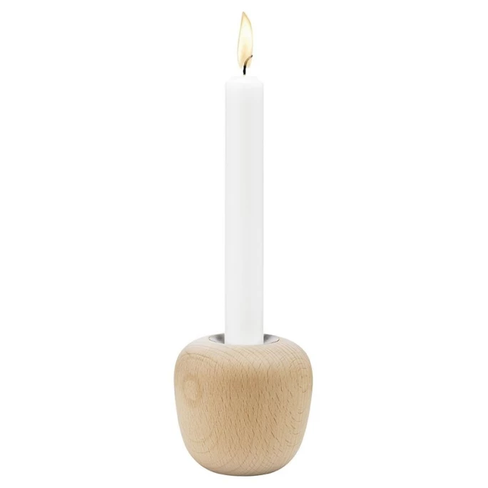 Schlussverkauf ? Stelton Ora Kerzenhalter Large - Ø 8,5 - Höhe 8 Cm - Beech Wood ❤️ 3 Schlussverkauf ? Stelton Ora Kerzenhalter Large - Ø 8,5 - Höhe 8 Cm - Beech Wood ❤️ – Bild 3