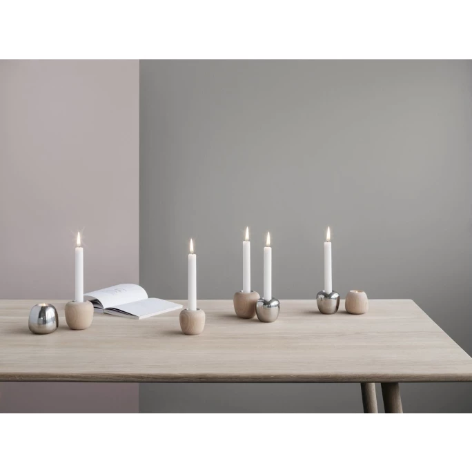 Schlussverkauf ? Stelton Ora Kerzenhalter Large - Ø 8,5 - Höhe 8 Cm - Beech Wood ❤️ 4 Schlussverkauf ? Stelton Ora Kerzenhalter Large - Ø 8,5 - Höhe 8 Cm - Beech Wood ❤️ – Bild 4