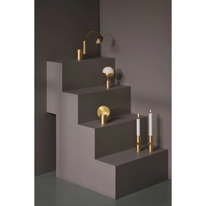 Rabatt ? Applicata SOLID Kerzenhalter - Höhe 12 Cm - Ø 3,5 Cm - Goldfarbig ? 2 Rabatt ? Applicata SOLID Kerzenhalter - Höhe 12 Cm - Ø 3,5 Cm - Goldfarbig ? – Bild 2